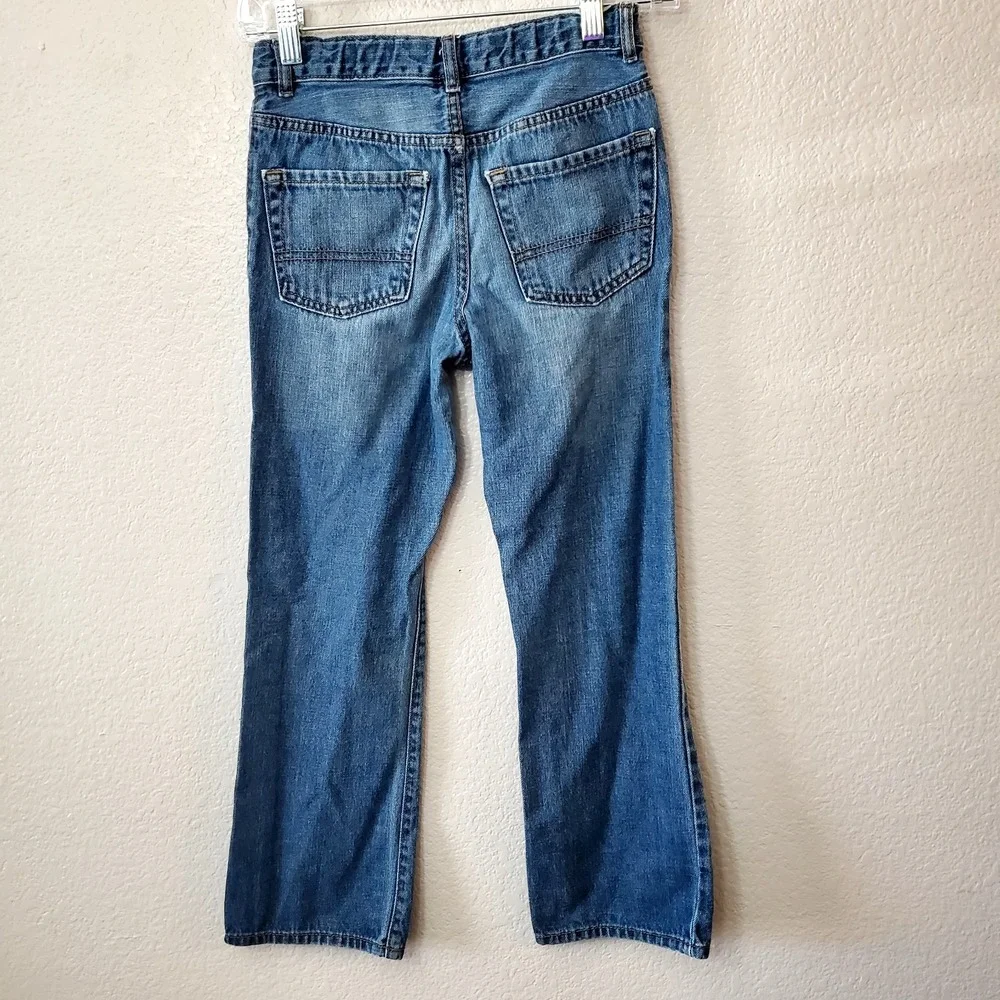 The Children's Place ◇ Boys Bootcut Denim Jeans W/Adjustable Waist ◇ Size‎ 10